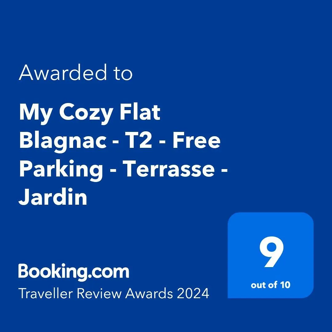 My Cozy Flat Blagnac - T2 - Free Parking - Terrasse - Jardin Apartment France